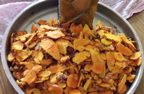 Process of Getting Turmeric Powder 的图像结果