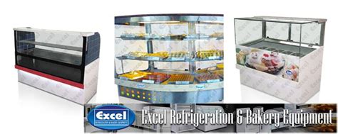 Straight Glass Ice Cream Display Showcase