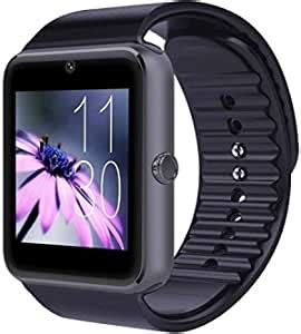 IBS GT-08 Black Wrist Bluetooth Call Function Camera Recording Slim ...
