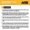 APOC® Incredible® TapeHeavy Duty All Purpose Fleece-Top Tape