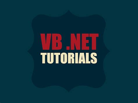 Image result for VB Dot Net Tutorial