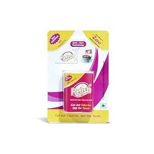 Relish Diet Sugar Tablets 300 Tablets Pack | Zero Calorie Sweetener ...