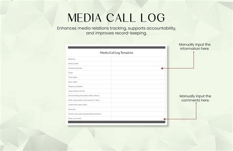Image result for Media Log Example