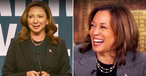 Kamala Harris Reacts to Maya Rudolph’s ‘SNL’ Impression