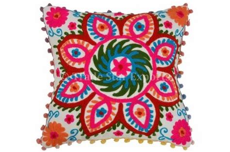 Embroidered Cushion Covers and Curtains & Wall Hangings Exporter ...