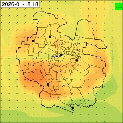 Jaipur - Air Quality Early Warning System, Project by Indian Institute ...