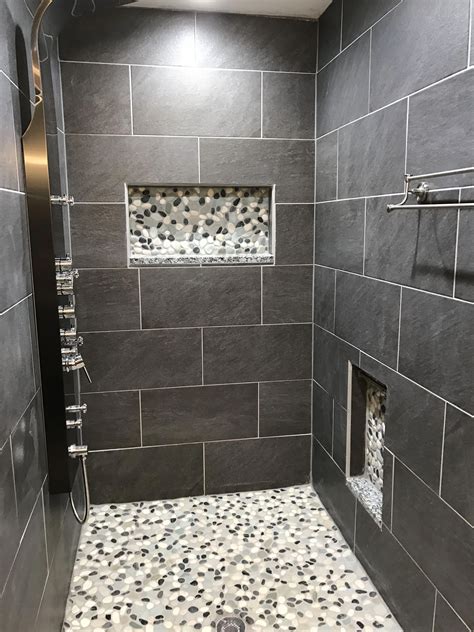 How To Install A Pebble Tile Shower Floor - Shower Ideas