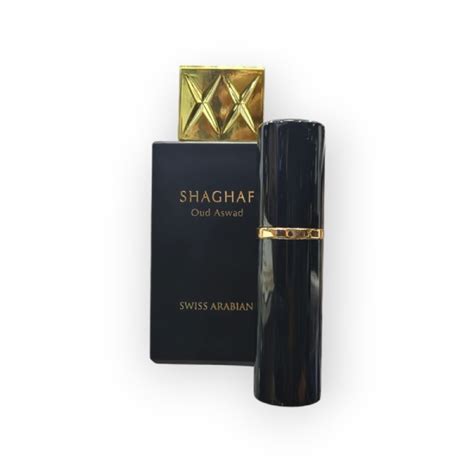 SHAGHAF OUD ASWAD 10ml Decant