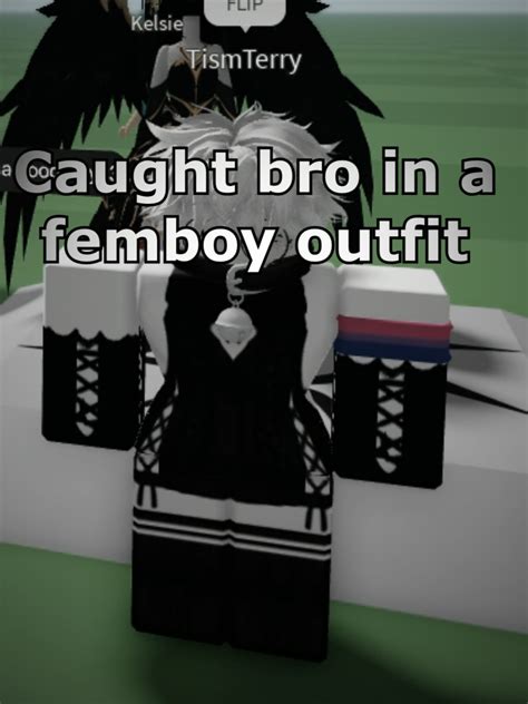 Caught in a Femboy Outfit in Roblox | TikTok