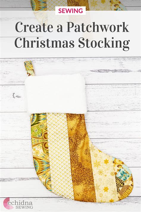 Image result for DIY Patchwork Christmas Stocking Pattern Free