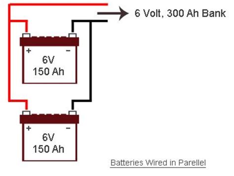 Batteries In Parallel Circuit Diagram - Circuit Diagram