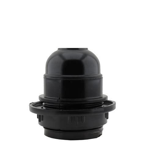 Buy Art Deco Emporium Single E27 Lampholder in Black Bakelite with ...