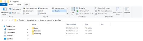 Image result for Percent Local AppData