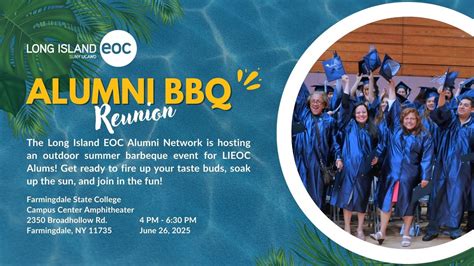 Long Island EOC Alumni Reunion Summer BBQ!, Campus Center at ...
