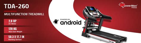 Buy PowerMax Fitness TDA-260 Series (4.0HP Peak) Multi-Function ...