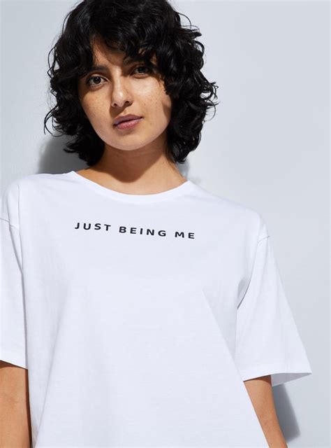 Buy URB_N Women Back Printed T-shirt Online at just Rs. 399.0 ...