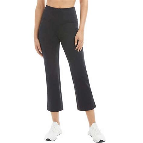 Jockey Ladies' Yoga Capri Cropped Slit Flare Pant - Walmart.com