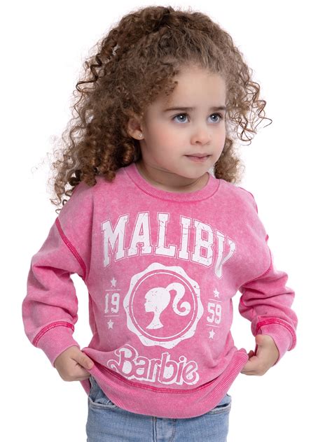 Barbie Toddler Girl Crewneck Sweatshirt, Sizes 2T-5T - Walmart.com