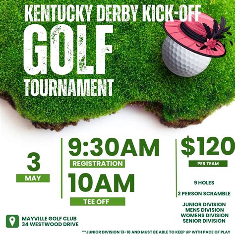 Kentucky Derby Golf Scramble, 34 Westwood Dr, Mayville, ND, 3 May 2025 ...