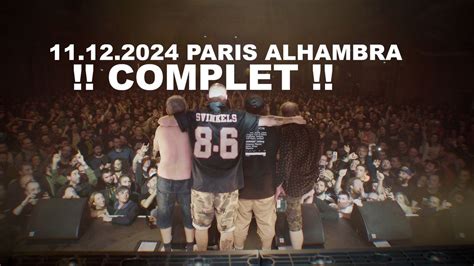 [COMPLET] PARIS ALHAMBRA - SVINKELS - UN DERNIER POUR LA ROUTE ...