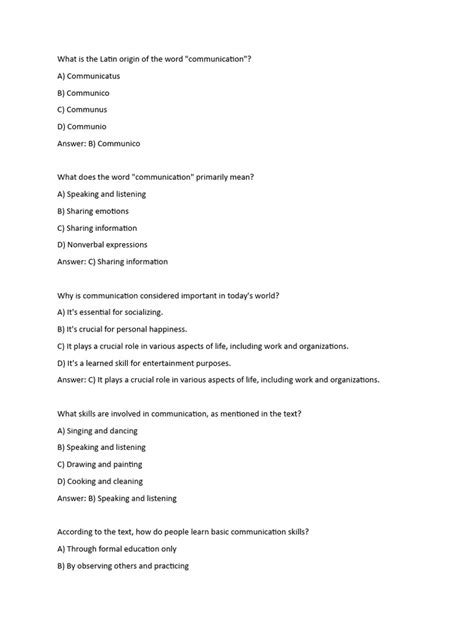 Image result for Communication Channel Multiple Choice Questions