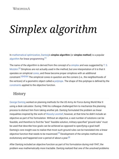 Simplex algorithm Mathematics 的图像结果