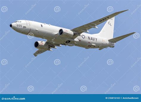 United States Navy Jet Aircraft P-8A Poseidon 737-8FV Editorial Image ...