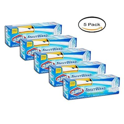 PACK OF 5 - Clorox Toilet Wand Disposable Toilet India | Ubuy