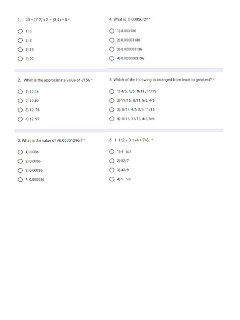 Image result for CSE Math Problems