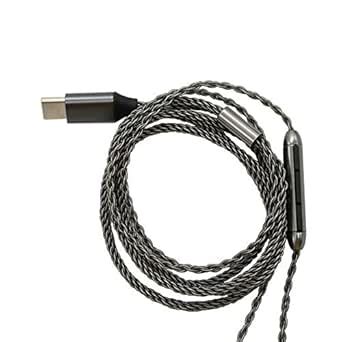 Ubervia® Professional Headset Cable o Replacement Cable Type c with Mic ...