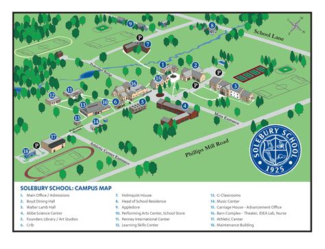 School Campus Map