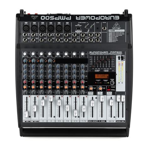 Behringer Europower PMP500 PA Mixer - behringer mixer | Eleek