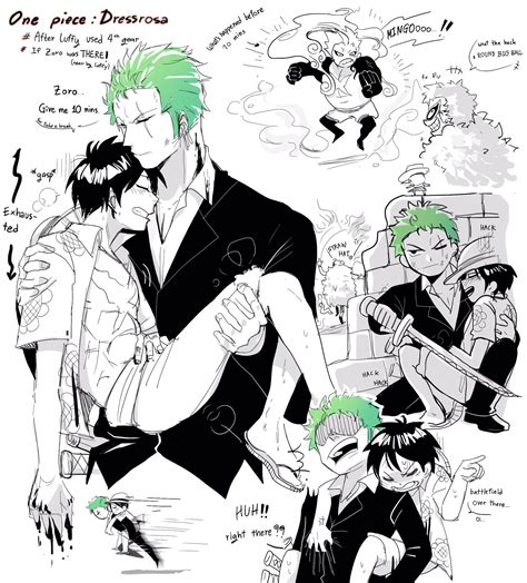 One Piece Luffy X Zoro