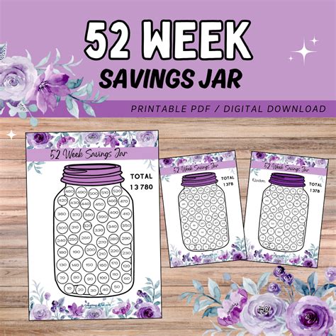 Simple Savings Challenge - free Printables to Save 500, 1000 and 2000 - Creating Xtra