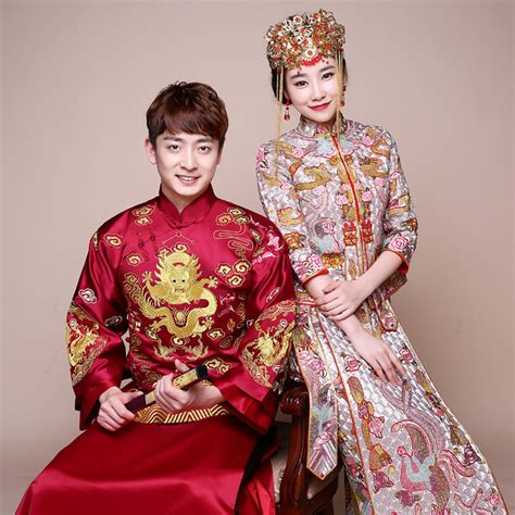 中式古装婚纱照 古装结婚照图片欣赏-搜狐