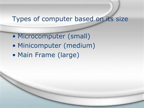 Image result for Types of Computer in Table Form