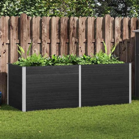 vidaXL Garten-Hochbeet 250x100x91cm WPC Grau ab 449,99 ...
