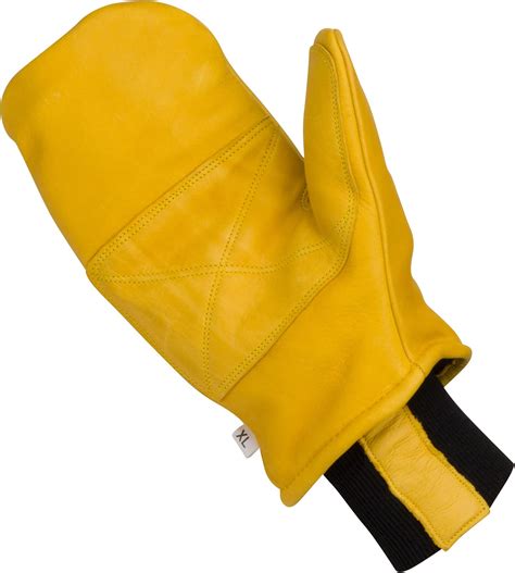 KBar7 Winter Work Gloves for Men-Insulated Water-Resistant Leather Cold Weather Chopper Mittens ...
