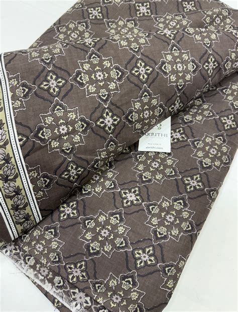 Buy pure cotton fabrics online | Plain cotton and printed cotton fabric ...