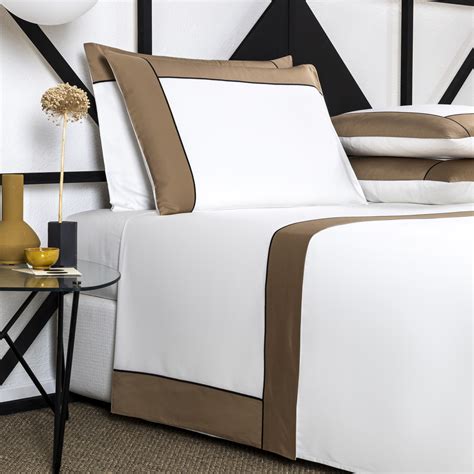 St. Regis Frette bedding set in bedroom