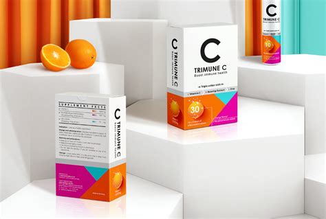 TRIMUNE C Dietary Supplement Packaging on Behance | Dietary supplements ...