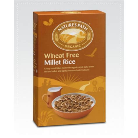 Organic Millet Rice Cereal Flakes in 375g from Natures Path