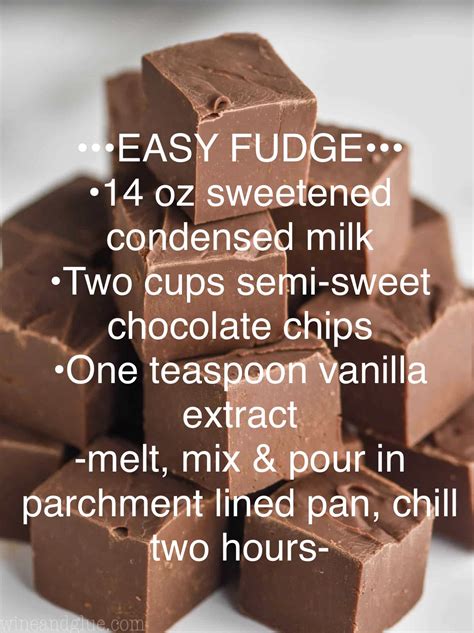 Easy Chocolate Fudge Recipe