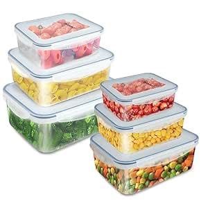 Buy AGARO Airtight Container, Food Storage Container with Lid ...