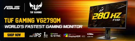 Buy ASUS TUF Gaming VG279QM 27" 16:9 280 Hz Adaptive-Sync IPS Gaming ...