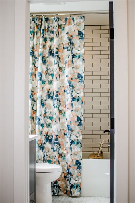Floor to 8’ Ceiling Bloom Shower Curtain