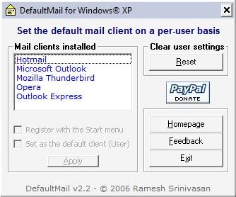 Image result for Default Mail Client Windows