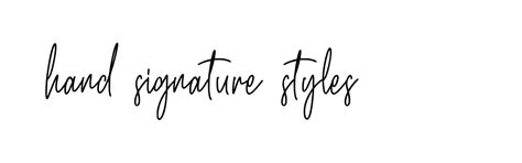 82+ Hand-signature-styles Name Signature Style Ideas | Awesome E-Sign
