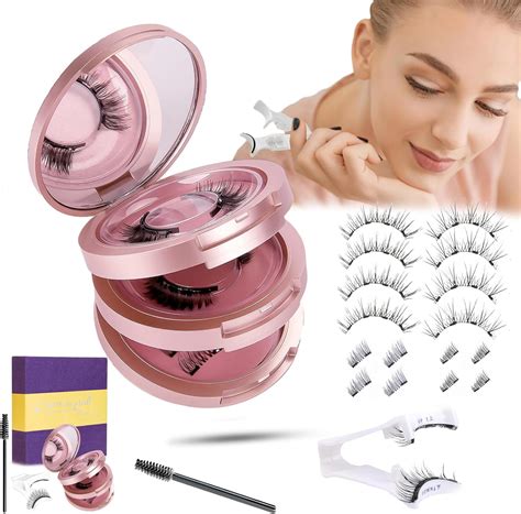 Magnetic Eyelashes with Applicator Magnetic Eyelashes Natural Look ...