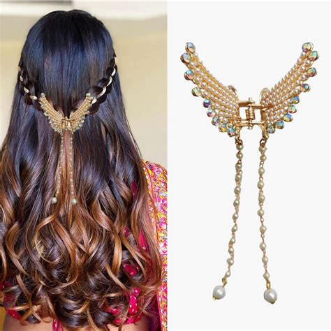 Flysales® 1 Pcs Hair Clips For Women Stone Accessories For Girls Hair ...